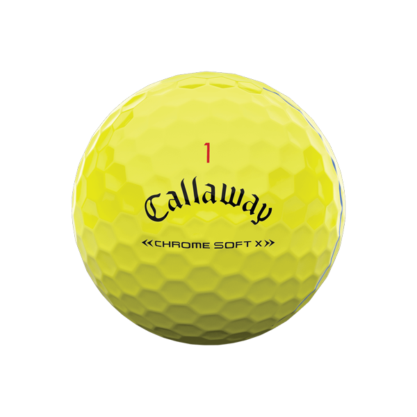 CALLAWAY 2022 CHROME X TRIPLE TRACK GOLF BALLS