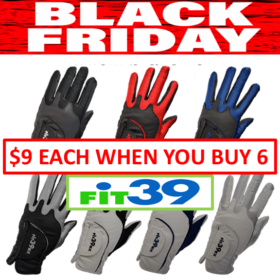 BLACK FRIDAY SPECIAL: FIT39 GLOVE – MEN’S ($9 EACH WHEN YOU BUY 6)